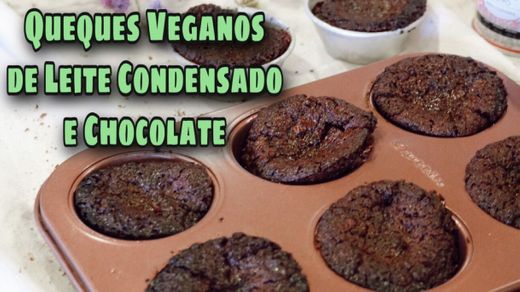 Quques Veganos de Leite Condensado e Chocolate