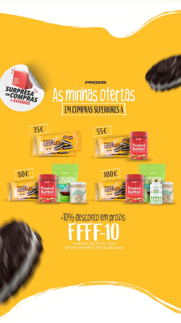 Moda Ofertas Prozis - Janeiro 3  