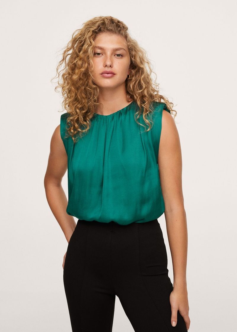 Moda Blusa verde