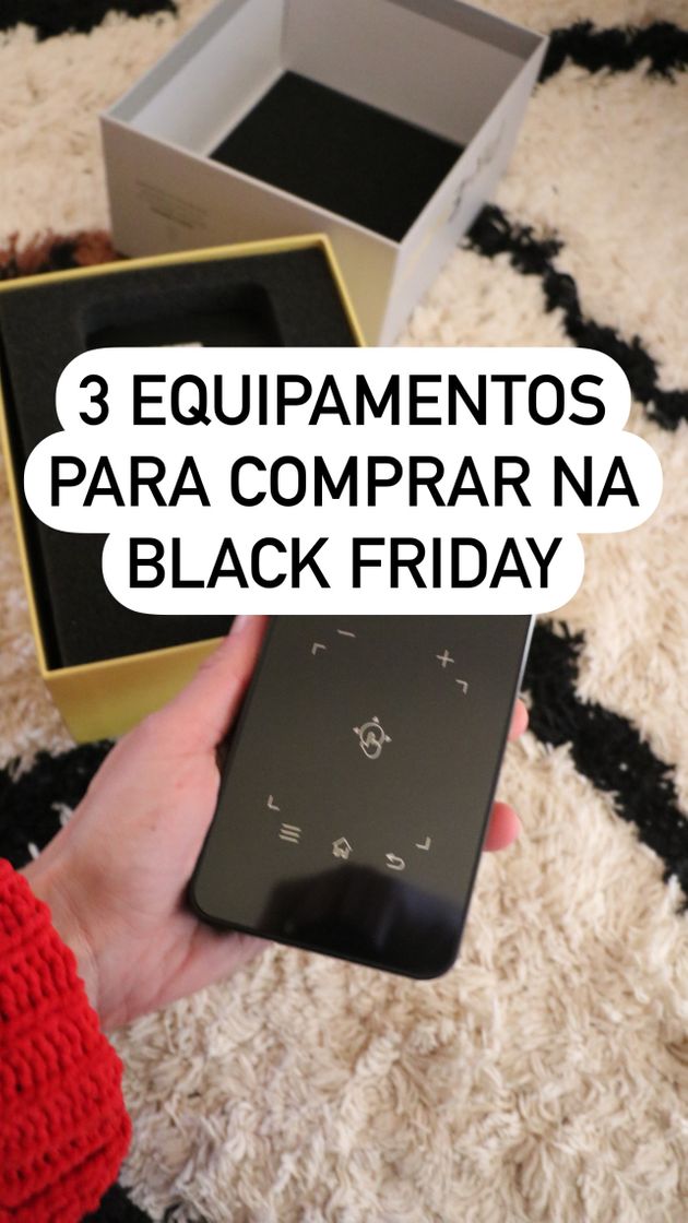 Productos 3 equipamentos para comprar na Black Friday