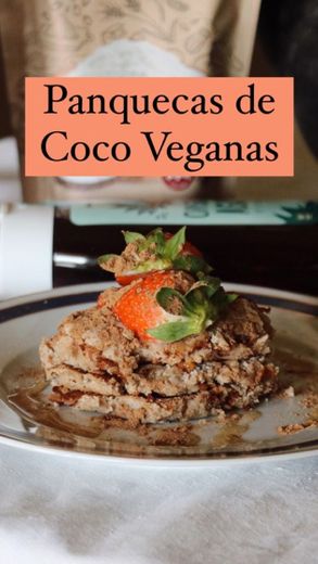 Panquecas de Coco Veganas