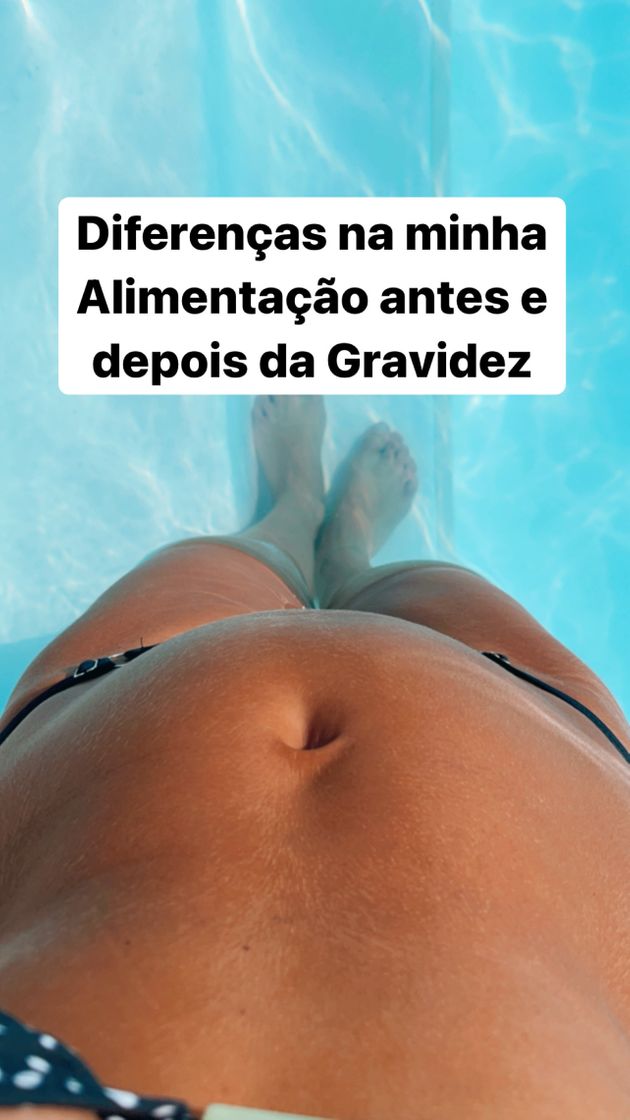 Moda Diferenças na minha Alimentação antes e depois da Gravidez

