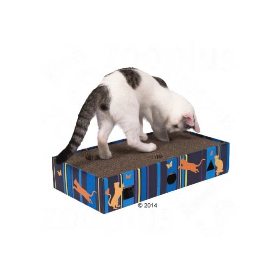 Product Rascador de cartón Scratch & Play para gatos