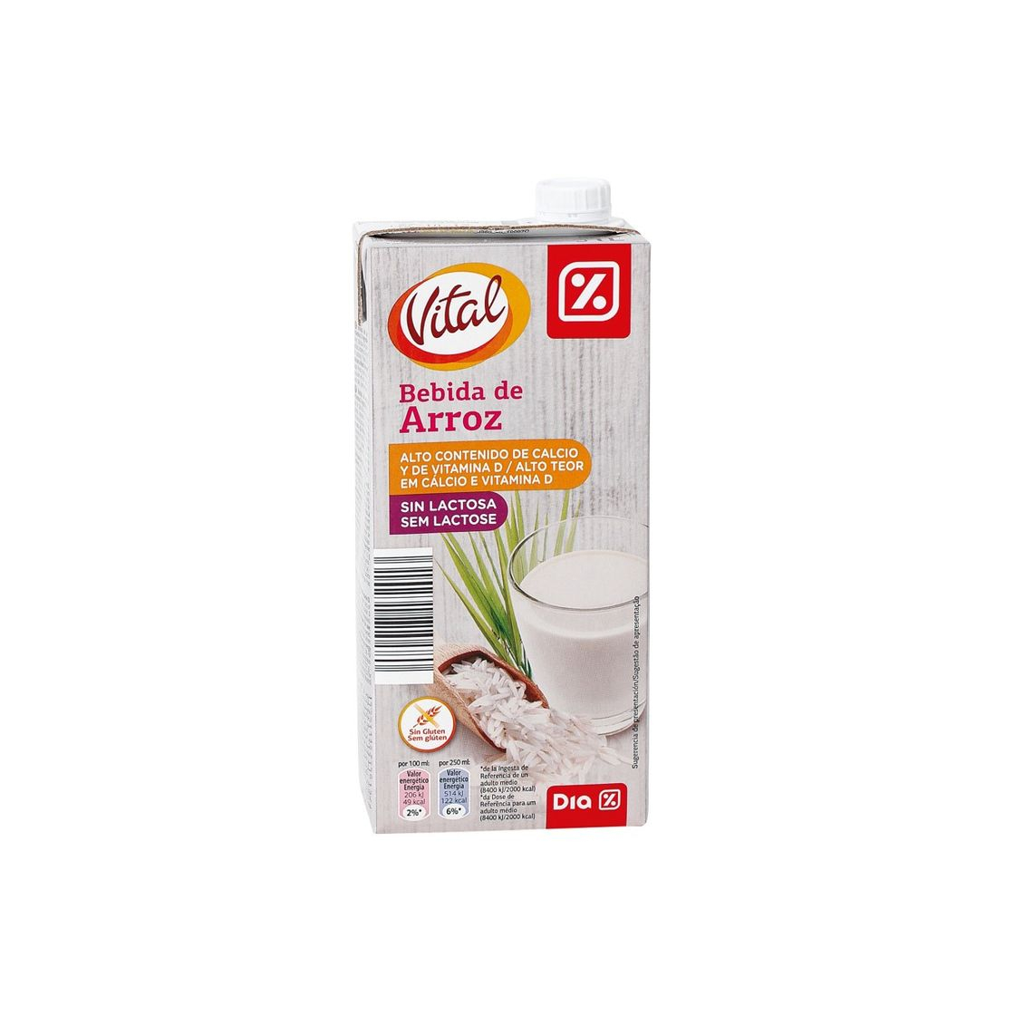 Producto Leche de arroz DIA VITAL 1L