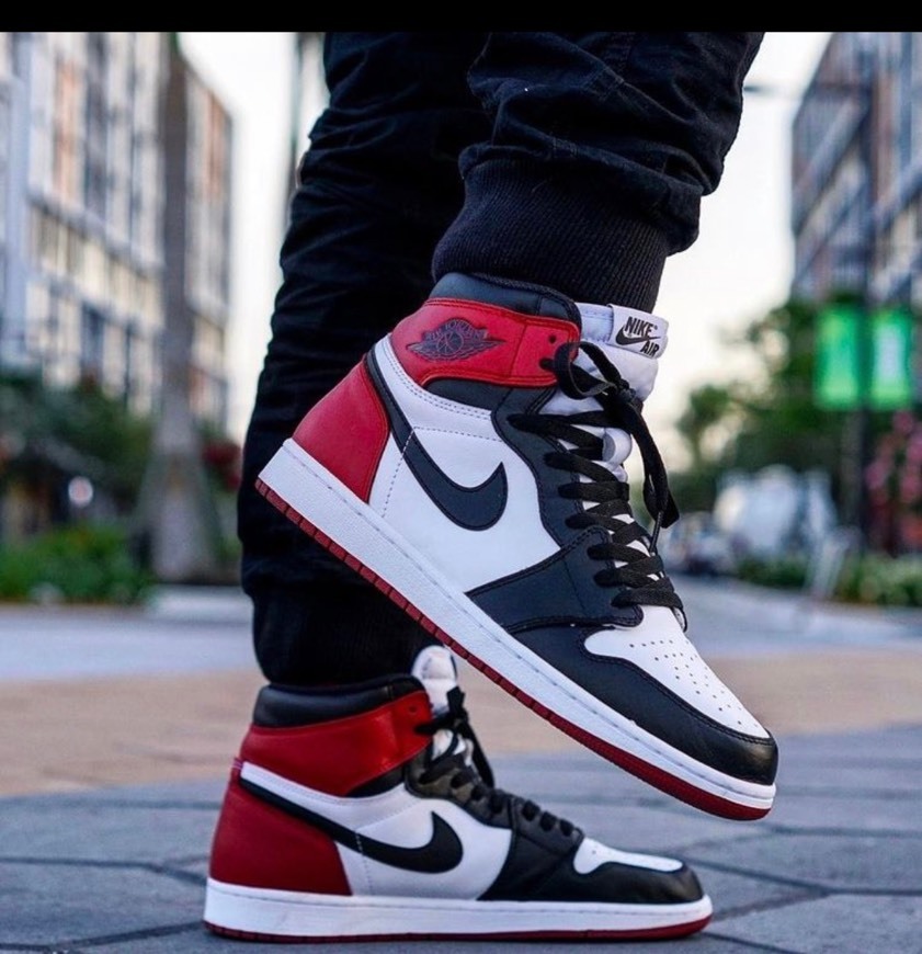 Fashion AIR JORDAN 1 Retro High OG 'Black Toe 2016 Release'