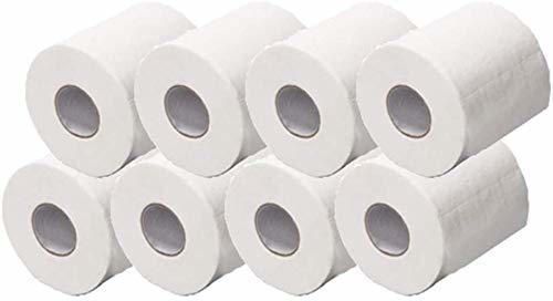 SJBF Papel higienico Higiénico doméstico paperSoft Papel higiénico, 10 Libro Blanco Paquete