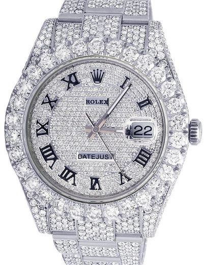 Moda Rolex Iced out