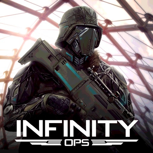 App Infinity Ops: FPS cósmico