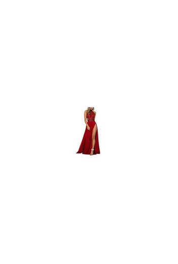 Mujer Vestidos De Fiesta Largos De Noche Elegantes Transparentes Ropa Dama Moderno