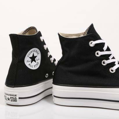 Fashion Converse Plataforma Negras 🖤