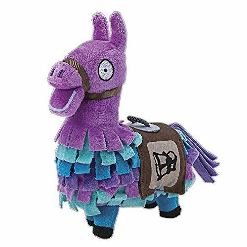 Social Toy Partner- Fortnite Peluche Llama, Color Rosa,Lila,Azul