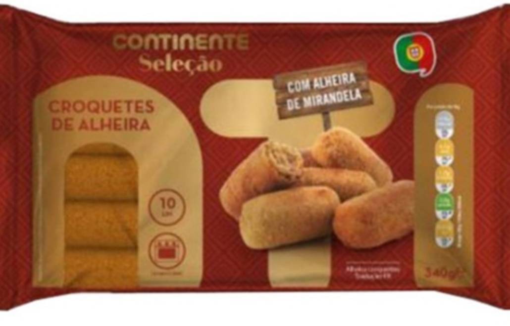 Producto Croquetes de alheira Continente 