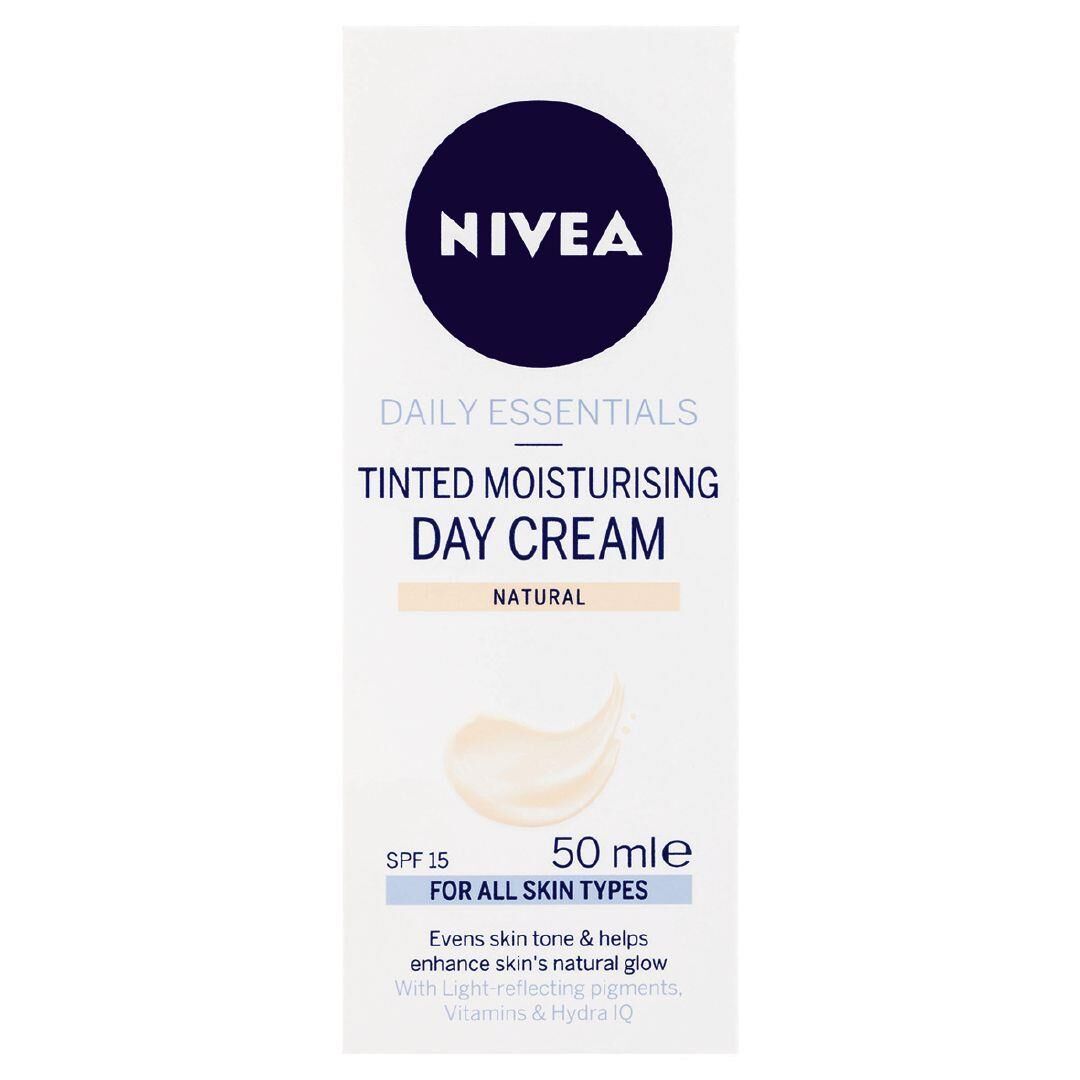 Lugares Nivea Visage Tinted Moisturising Day Cream Natural 50ml