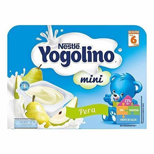 Nestlé Yogolino Postre lácteo Mini con Pera Para bebés a partir de