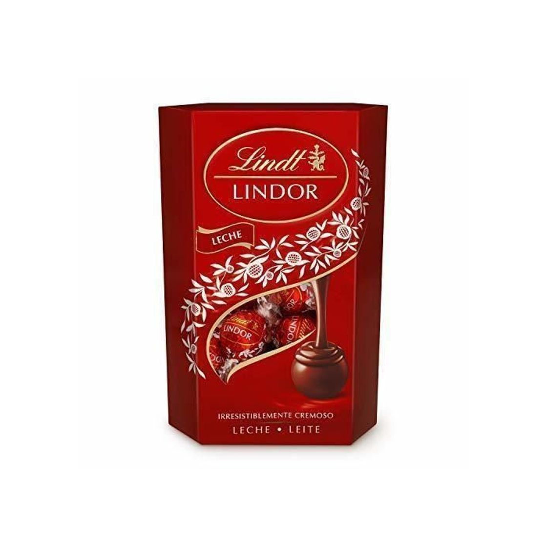 Social Lindt Lindor Bombones de Chocolate con Leche - Aprox. 16 bombones
