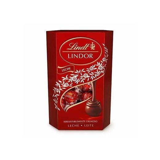 Lindt Lindor Bombones de Chocolate con Leche - Aprox. 16 bombones