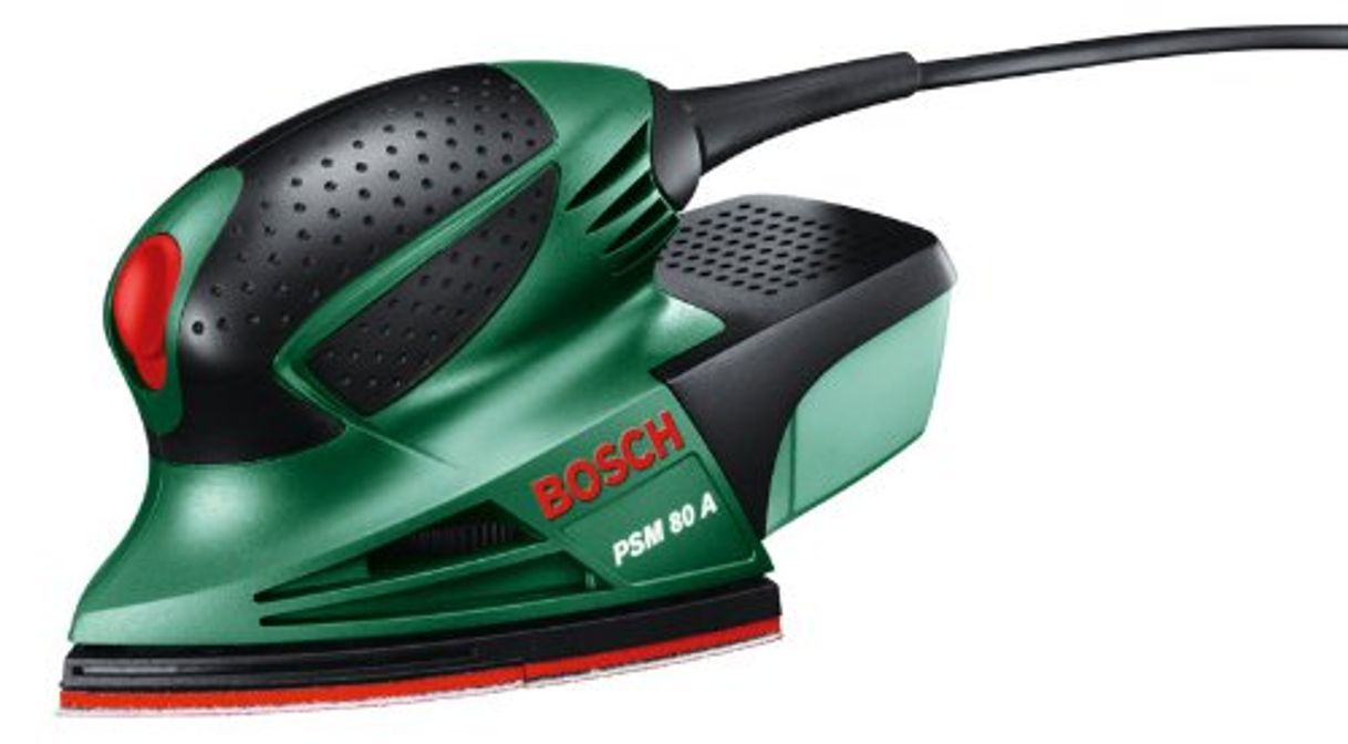 Producto Bosch PSM 80 A - Multilijadora, 3 hojas de lija RedWood, con