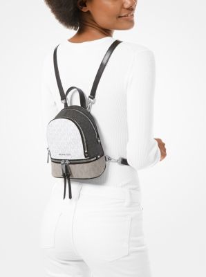 Product Rhea Mini Color-Block Logo Backpack