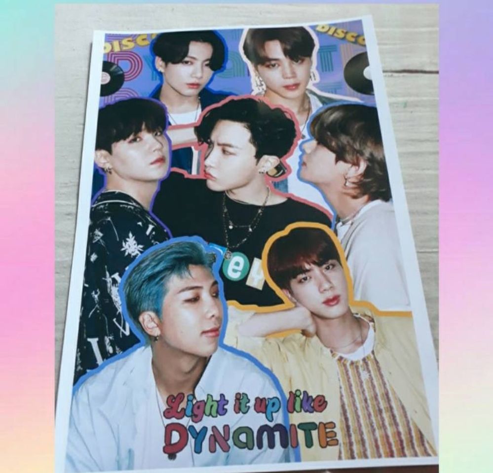 Producto Poster A4 exclusivo dynamite do bts