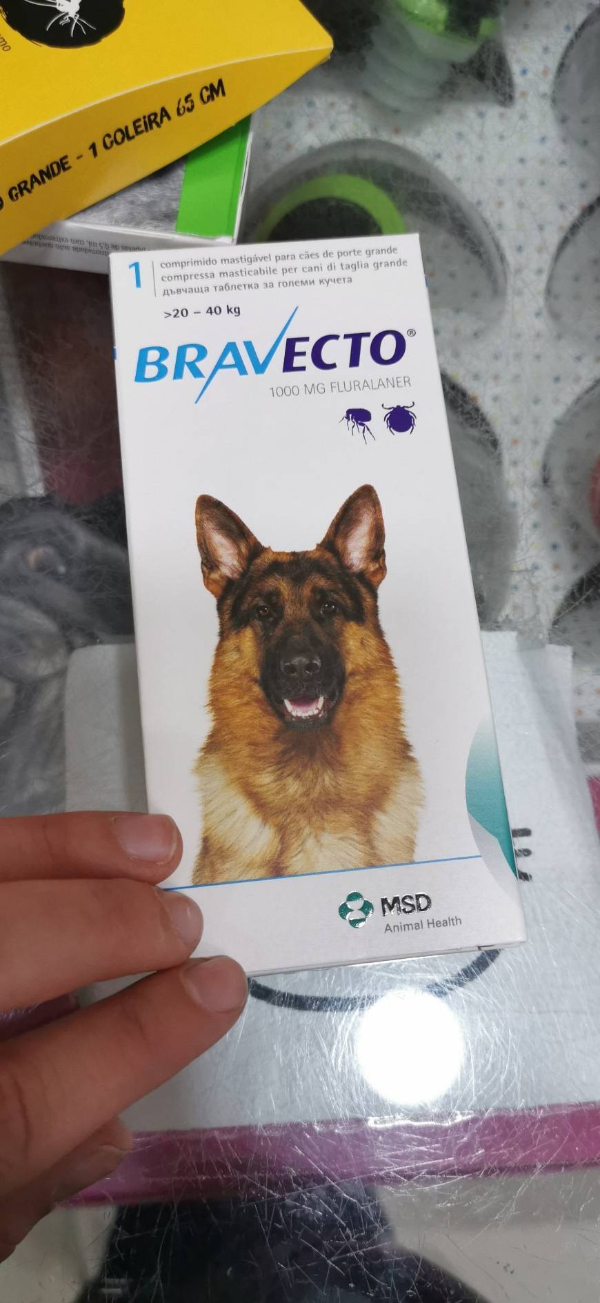 Fashion Desparasitante para cães 