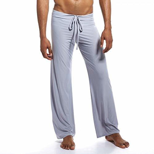 Lugar Pijamas para Hombres Ropa Interior Sexy Hombres Corbatas Leggings Ropa de Dormir