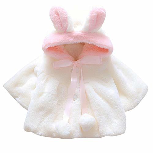 Product Abrigos Bebé, Niña Infant Ropa Otoño Invierno Chaqueta con Oreja de Conejo