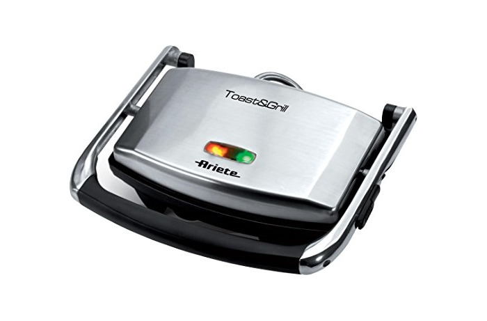 Social Ariete Grill y Plancha Eléctrica Slim 1911 - Doble Función y Sandwichera