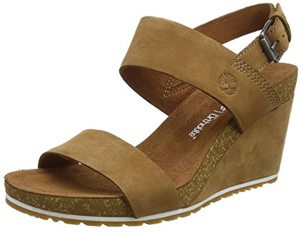 Products Timberland Capri Sunset Wedge, Sandalias para Mujer, Marrón