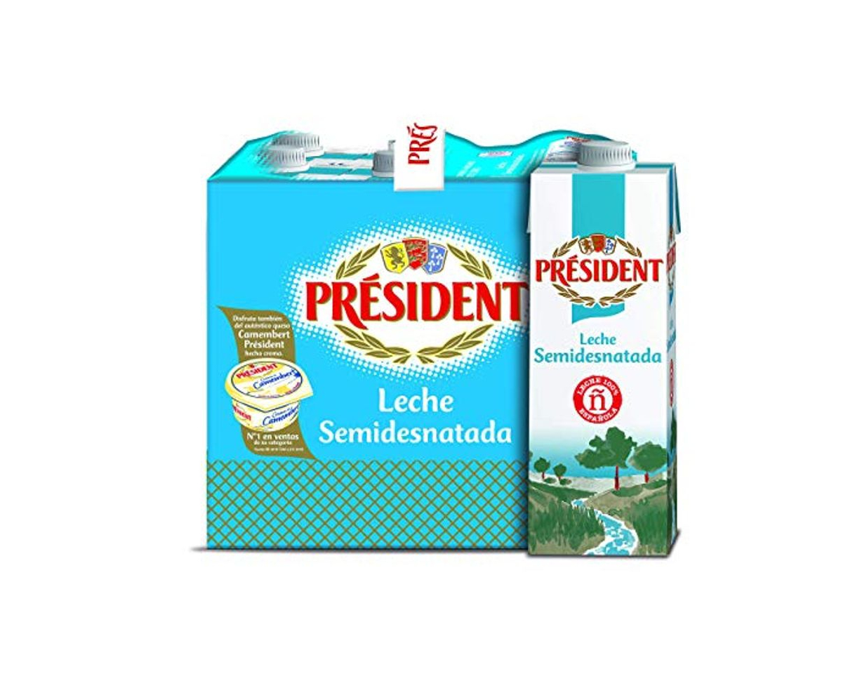 Producto President Leche Semidesnatada