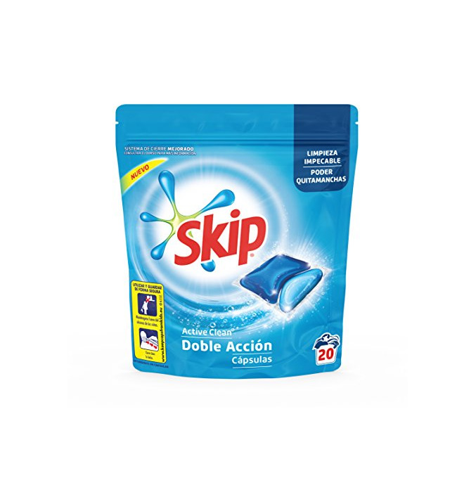 Product Skip Active Clean Detergente Cápsulas para Lavadora