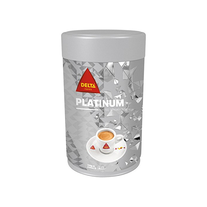 Producto Delta Platinum - café molido en lata para filtro / prensa francesa