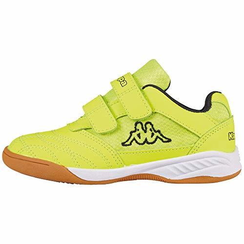 Producto Kappa Kickoff, Zapatillas de Deporte Interior Unisex Niños, Amarillo