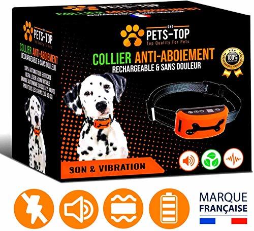 Producto One PETS-TOP Collar Antiladridos 2020 Adiestramiento Electrico Perros Pequeños