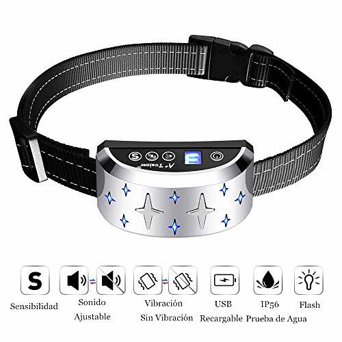 Producto A+ Trainer Collar Antiladridos Perro – Collar Adiestramiento Impermeable Collar Electrico Perro Ajustable para