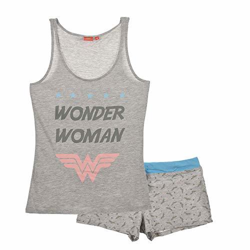 Producto Wonder Woman Pijama Gris Gris L