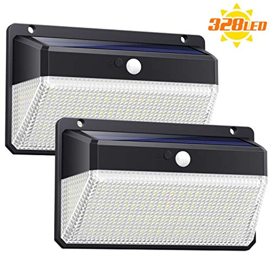 Products Ekrist Luz Solar Exterior 328 LED Luces Solares【3000lm