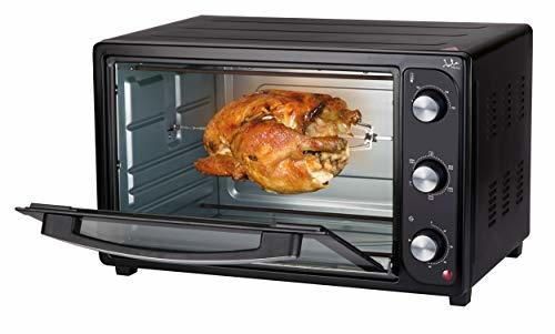 Places Jata HN945 Horno de Sobremesa con 4 Funciones Rotisserie Horno Grill y