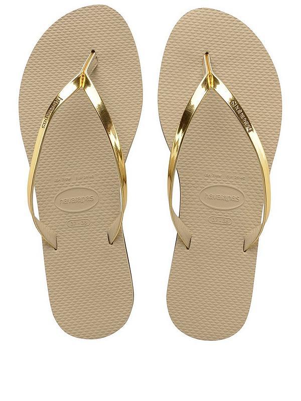 Productos Havaianas Woman Fitflop You Metalic Sand Grey Black