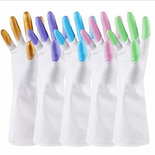 Products THREESS 32 cm de Largo Tareas domésticas PVC Guantes de Goma Lavado