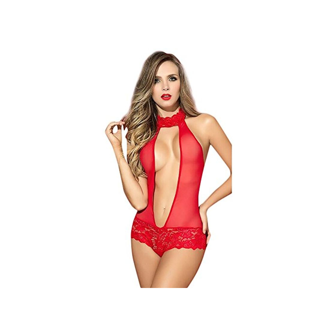 Product OVINEE Lencería Mujer Mujer Encaje pasión Babydoll Ropa de Dormir