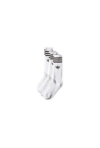 Adidas Solid Crew, Calcetines Unisex Adulto, blanco