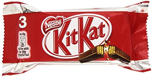 Product Nestlé KiKat Chocolate con Leche, Barritas de chocolate, Snack Multipack