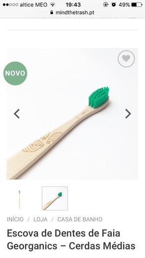 Bamboo toothpaste