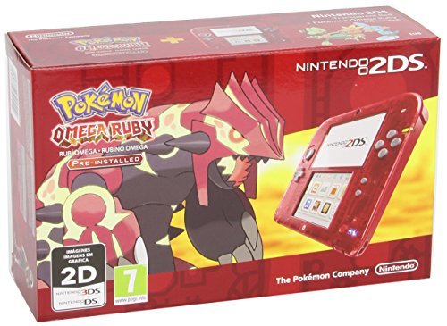 Place Nintendo 2DS - Consola, Color Transparente Rojo
