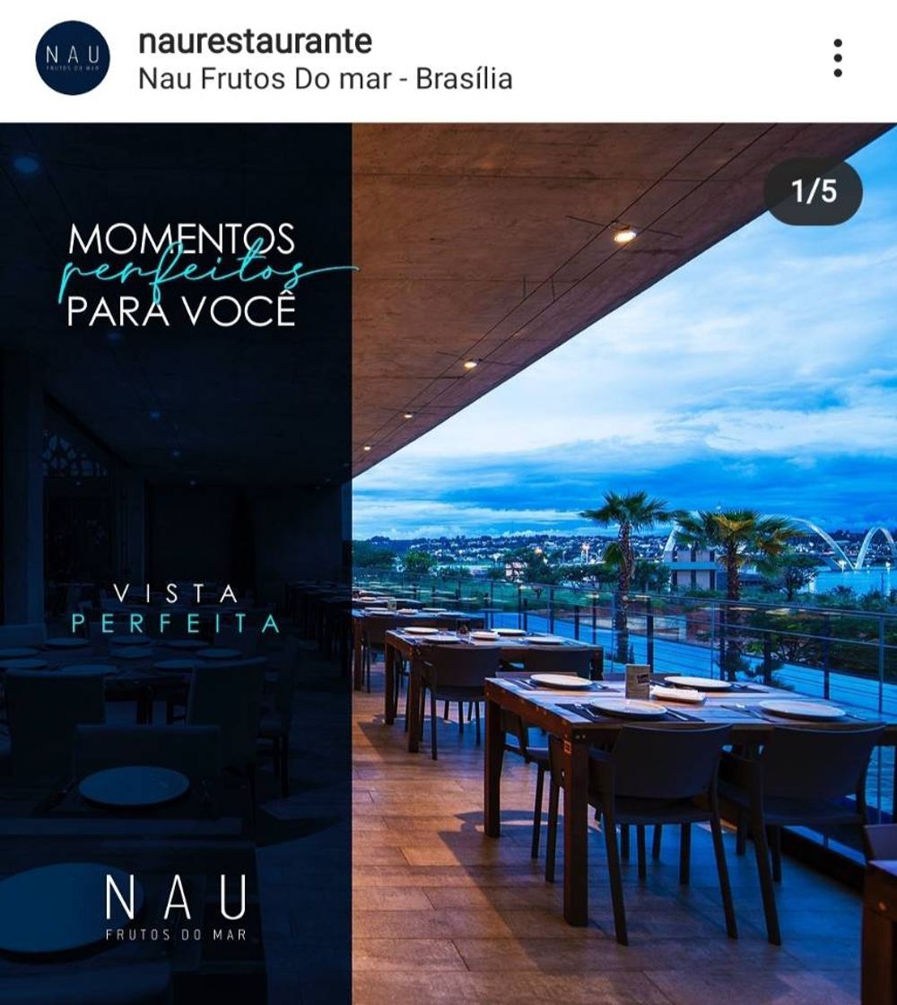 Restaurantes NAU Frutos do Mar Brasília