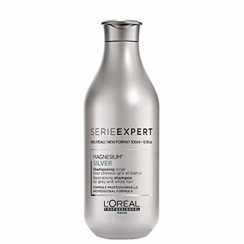 Social L'Oréal Professionnel - Champú experto Silver Series para cabello gris y blanco