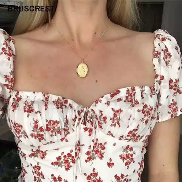 Social Camisola floral vermelha aliexpress