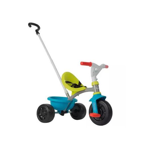 Triciclo para bébé azul e verde