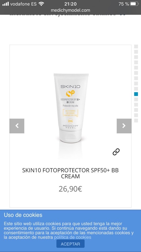 Moda Skin 10 Fotoprotector SPF 50+ BB CREAM