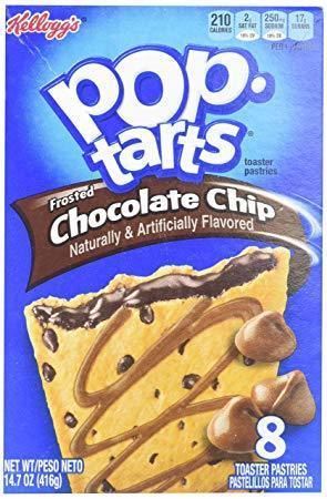 Producto Kelloggs Pop Tarts Pepitas de Chocolate